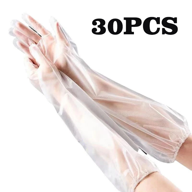 30 Uds guantes desechables par - Disposable Gloves Nitrile reseña y precio