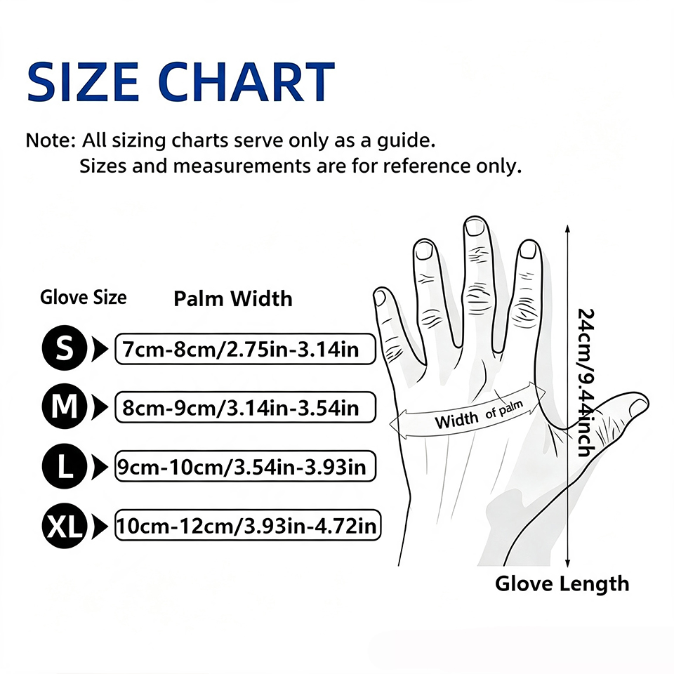 Caja de 100 Guantes de Nitrilo - Disposable Gloves Nitrile reseña y precio