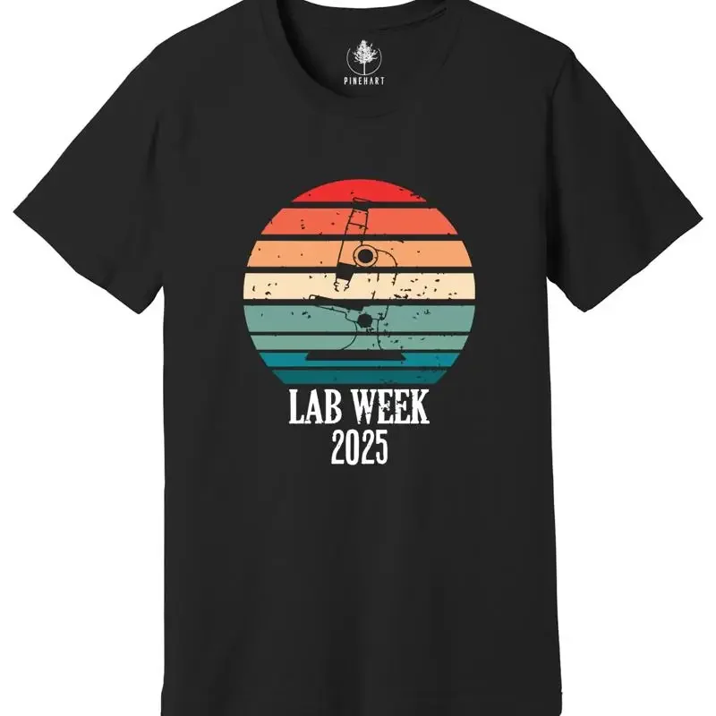 Camiseta Retro Lab Week 2025,  - Medical Lab Week reseña y precio